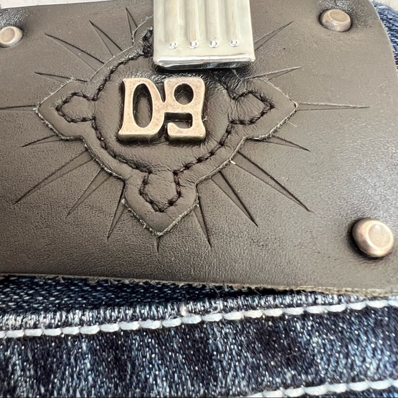 D9 Jett Y2K 90's Bling Jeans Size 29 - Picture 7 of 9